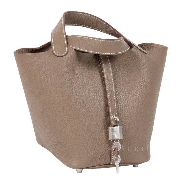 Hermes Picotin Lock Leather Bag