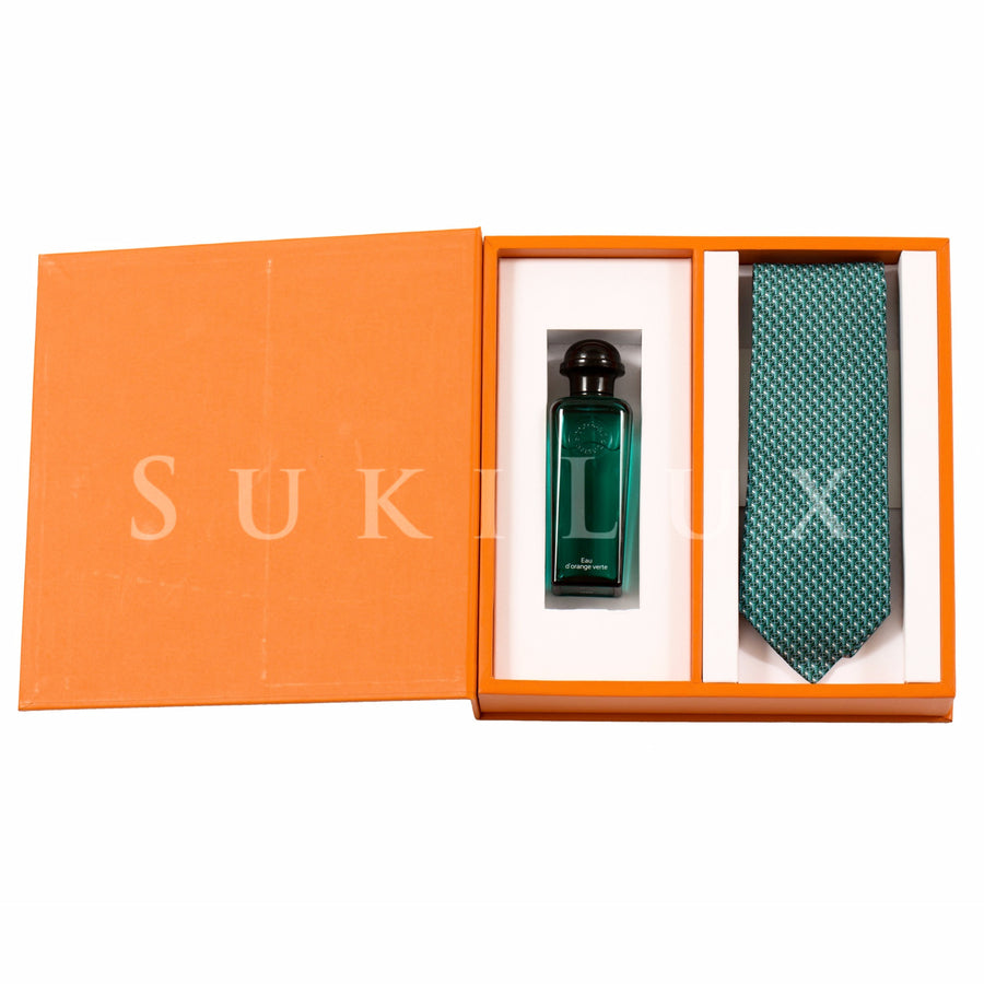 Hermès Silk & Fragrance Gift Set Eau d'orange Verte