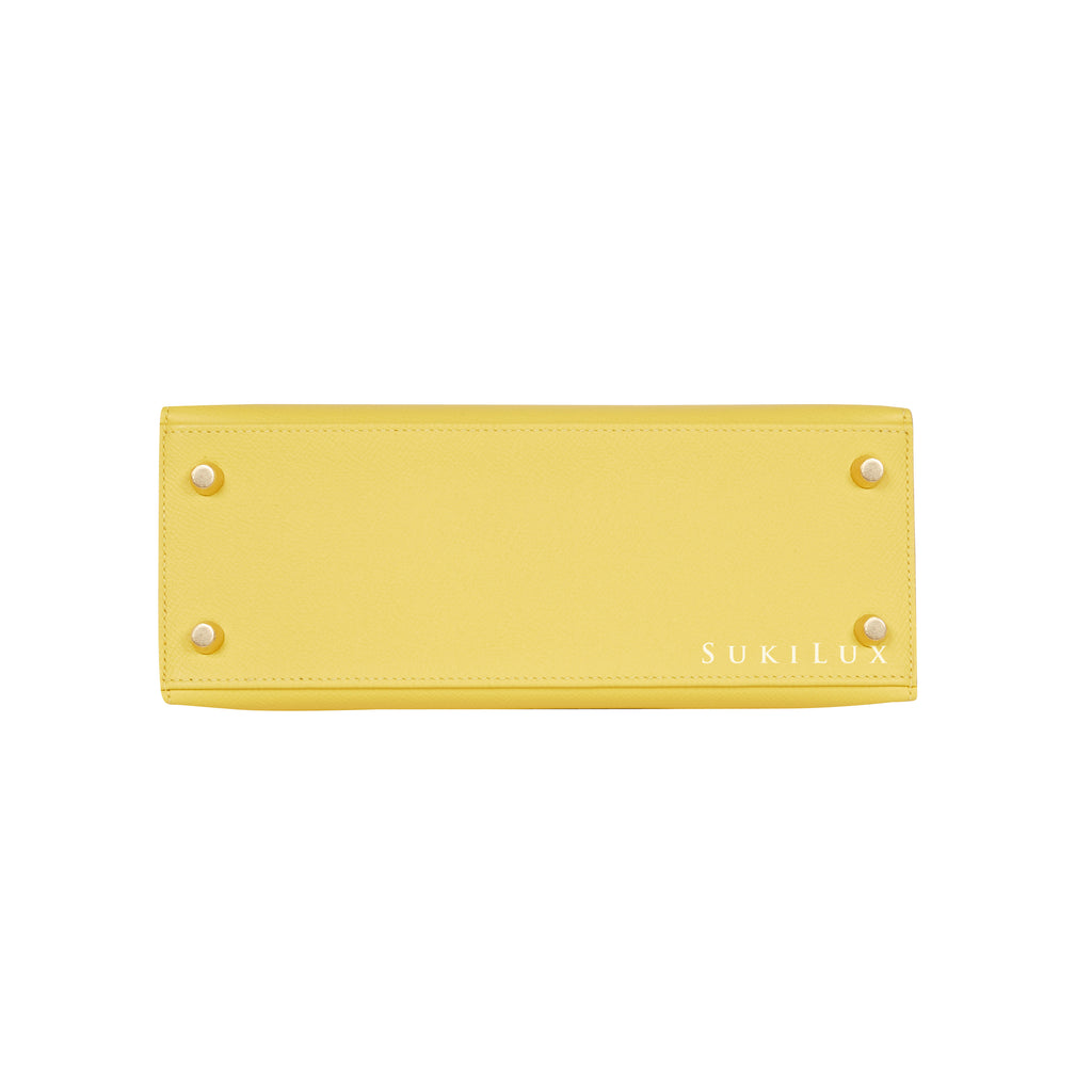 Hermès Kelly 25cm Sellier Veau Epsom 9R Lime Gold Hardware