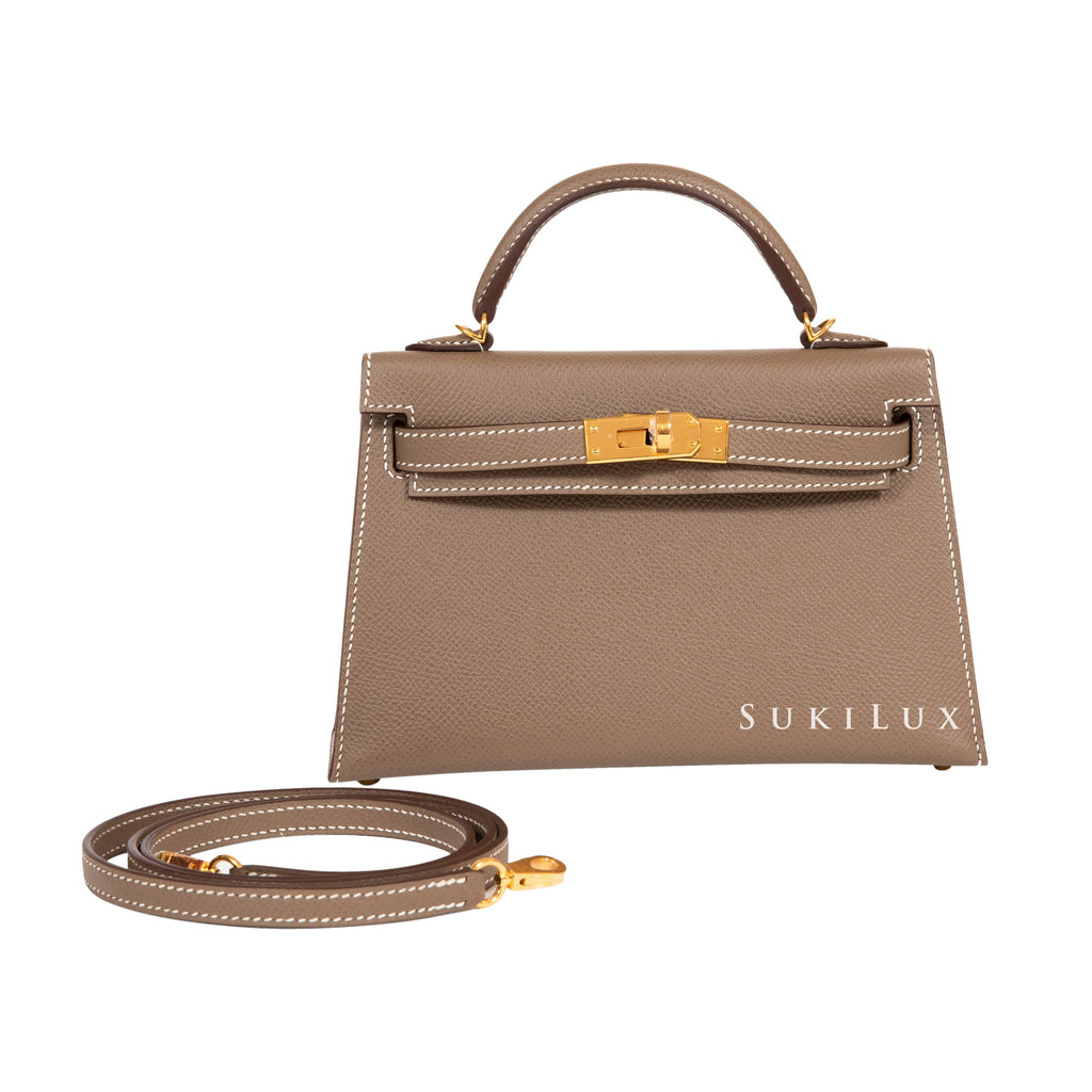 Hermes Kelly II Sellier Epsom Shoulder Bag