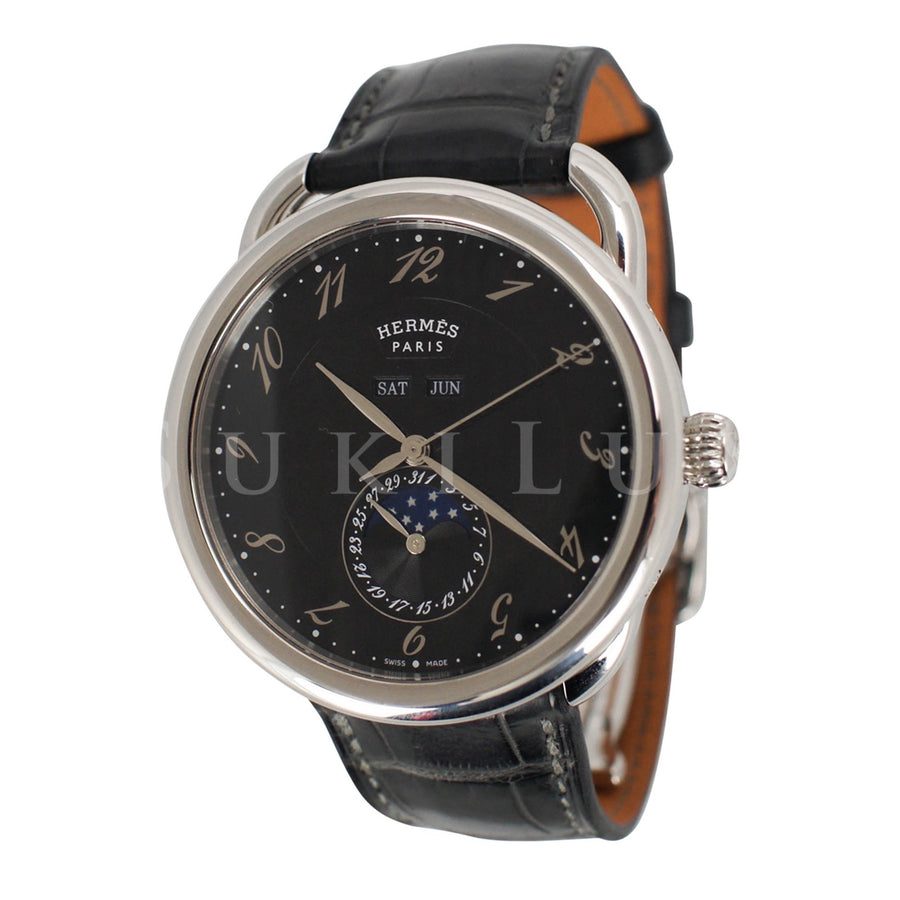 Hermès Arceau Grande Lune Watch TGM 43mm