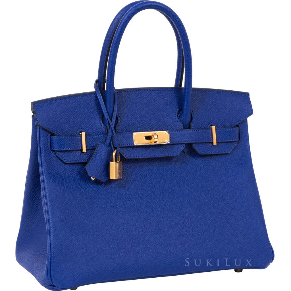 hermes purse blue