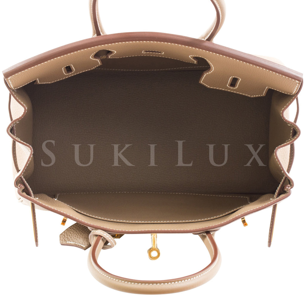 Hermès Birkin 30cm Veau Togo CK L3 Rose Extreme Gold Hardware – SukiLux
