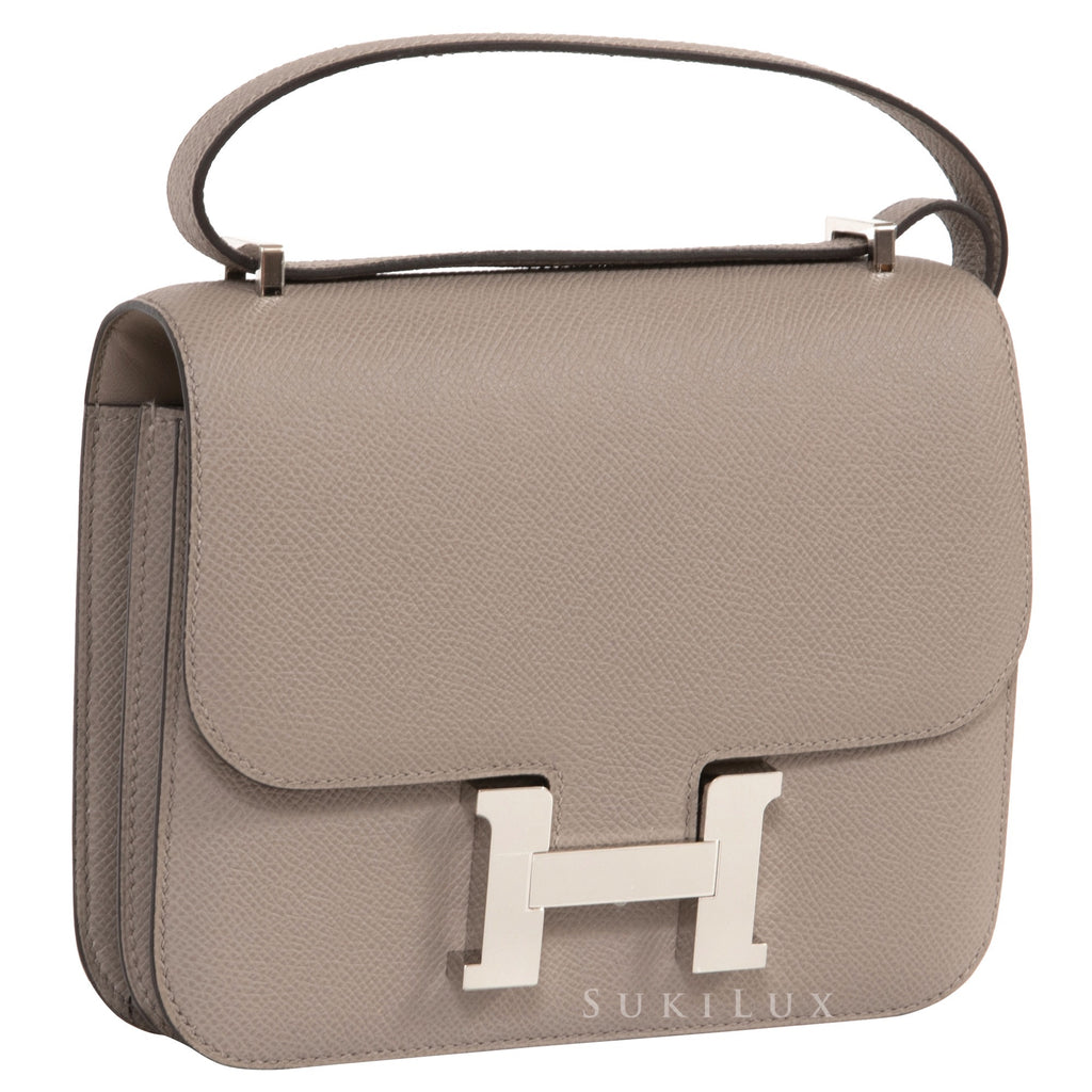 Hermes Constance 18 Nata Ostrich Palladium Hardware – Madison Avenue Couture