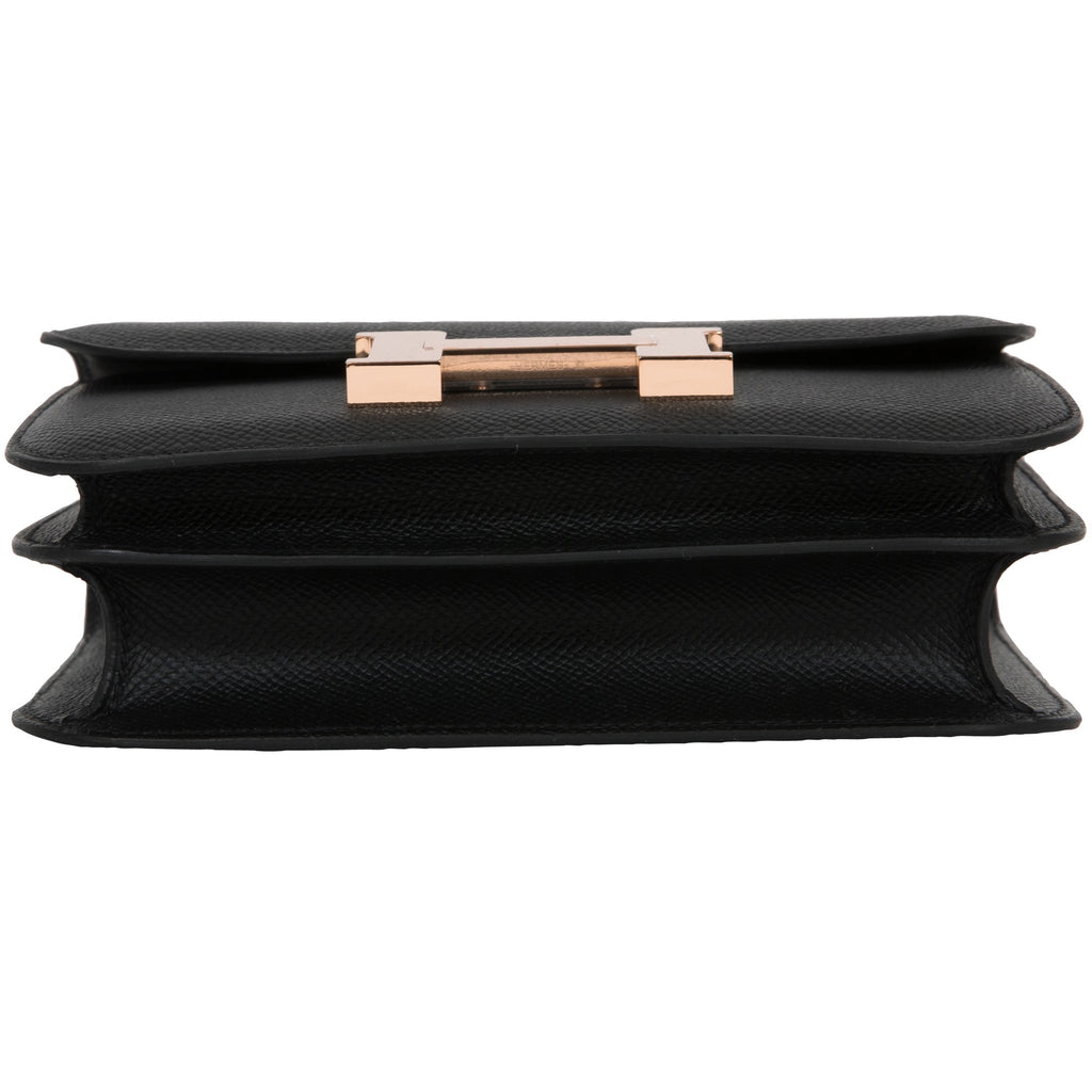Hermès Constance Mini 18 Noir Bag