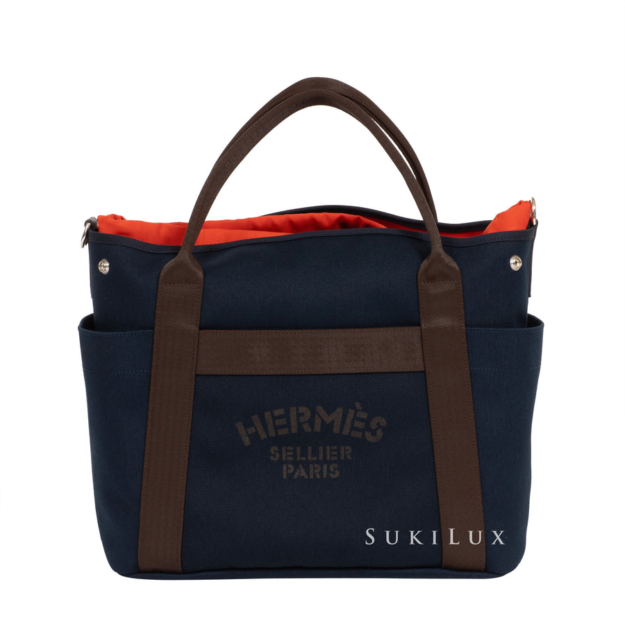 Hermès Groom boot and helmet bag