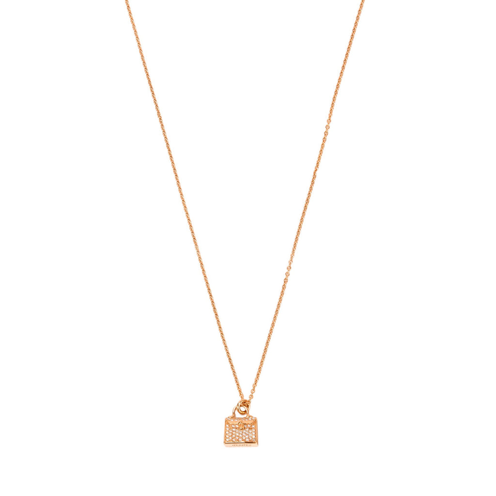 You Can Now Wear Tiny, Diamond-Encrusted Hermès Bags Around Your Neck -  PurseBlog