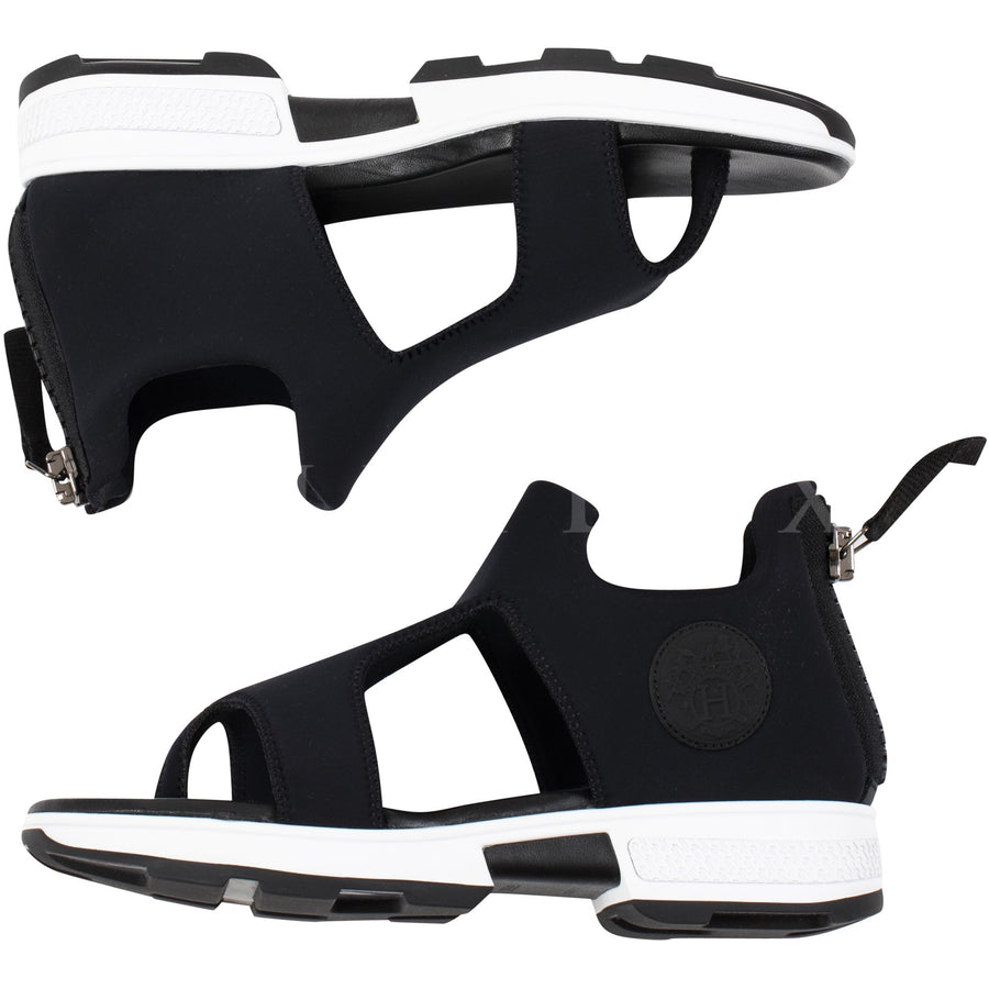 Hermès Sandals Sport Outside Toile Technique Noir