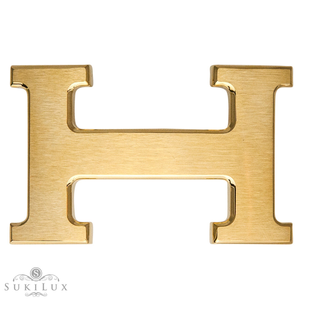 Hermès 32mm Reversible Constance H Belt Carre Gold Buckle